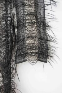 Marianne Kemp - Kimono detail detail horsehair kimono