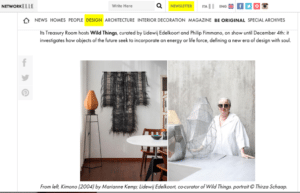 Marianne Kemp - Kimono - exhibition Wild Things from Lidewij Edelkoort kimono exhibition Wild Things Belgium