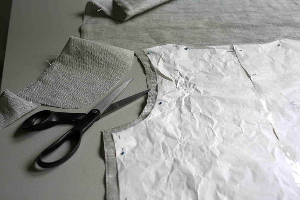 cutting the fabric cutting the fabric for t shirt