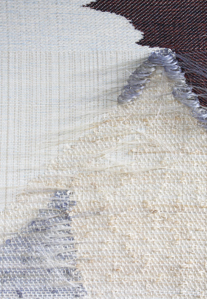 afb detail woven blond horsehair