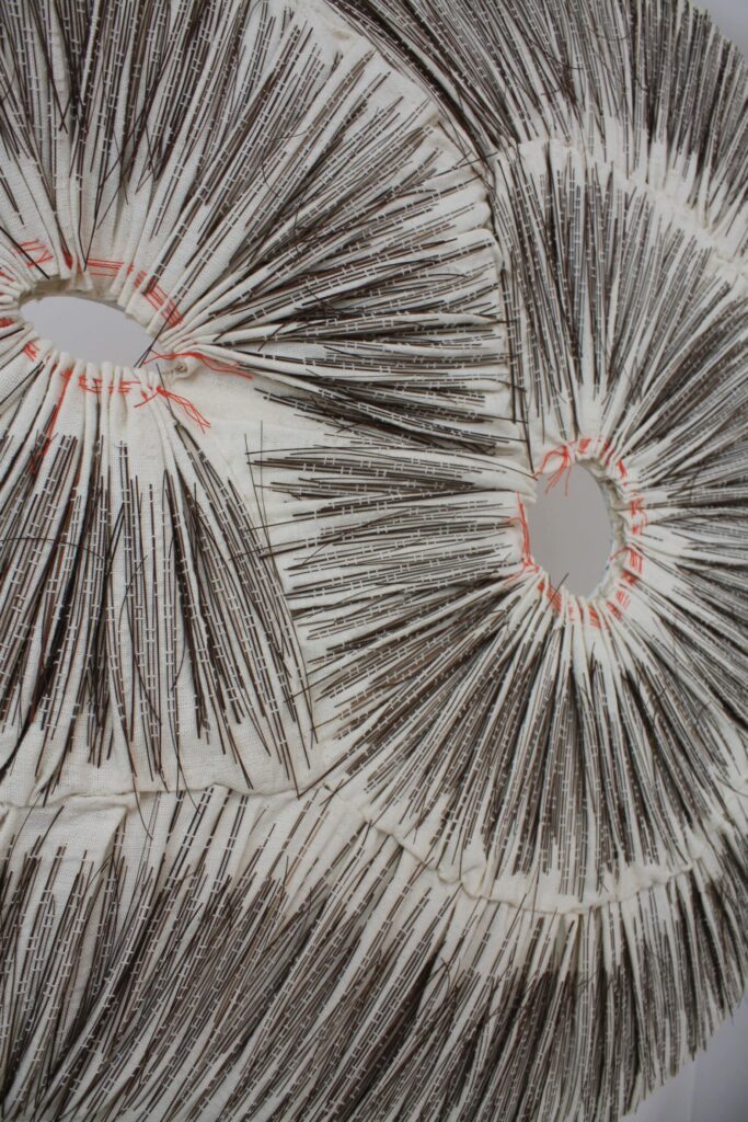 plantfibre in cotton cirkels