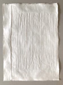 fiber texture in Korean paper