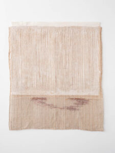 afb hand weaving with dried paper fiber