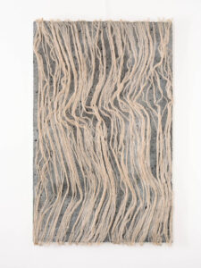 afb brown cotton threads on dark blue