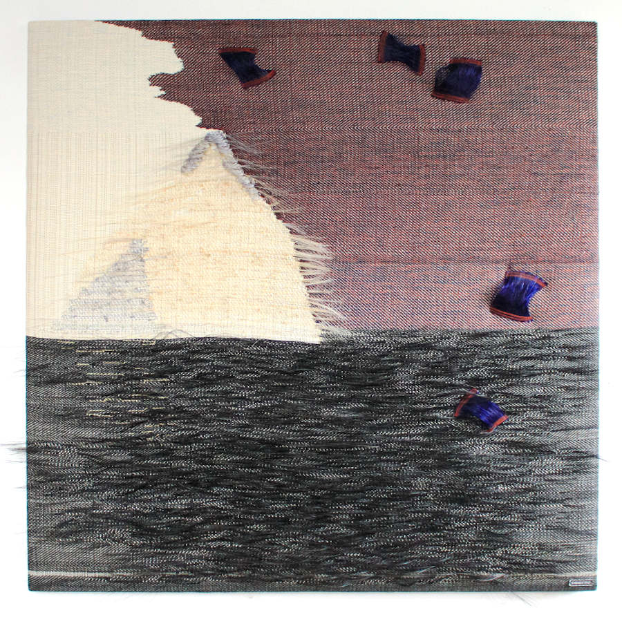 afb Handwoven mountain with horsehair and linen